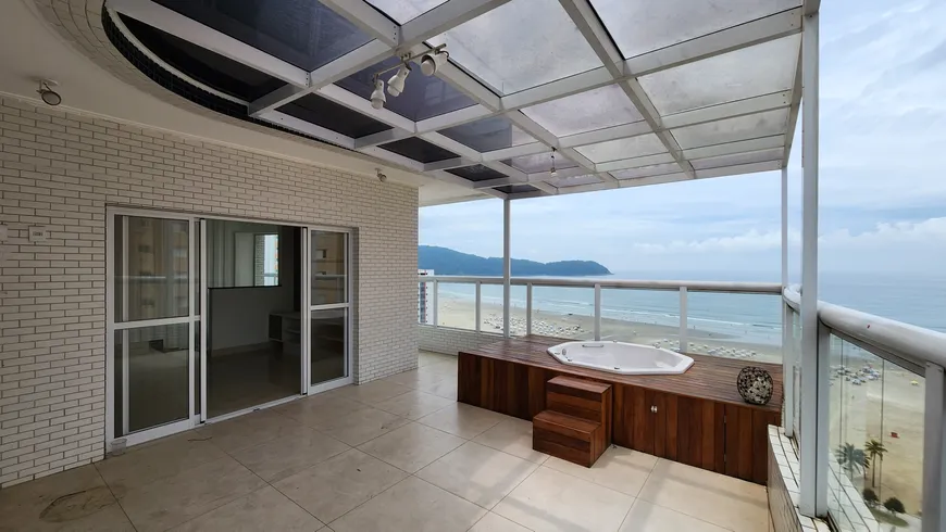 Foto 1 de Cobertura com 3 Quartos à venda, 160m² em Vila Guilhermina, Praia Grande