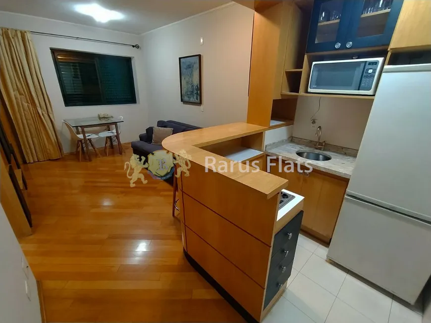 Foto 1 de Flat com 1 Quarto para alugar, 40m² em Itaim Bibi, São Paulo