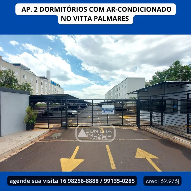 Foto 1 de Apartamento com 2 Quartos à venda, 47m² em Residencial e Comercial Palmares, Ribeirão Preto