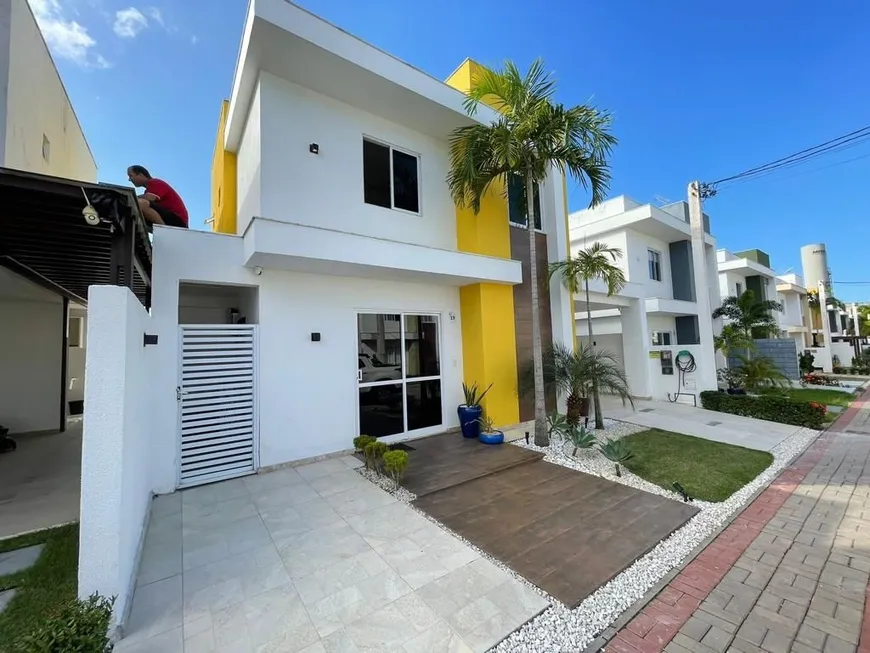 Foto 1 de Casa de Condomínio com 3 Quartos à venda, 188m² em Boa Uniao Abrantes, Camaçari