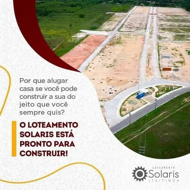 Foto 1 de Lote/Terreno à venda, 150m² em Gereraú, Itaitinga