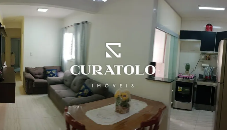 Foto 1 de Apartamento com 2 Quartos à venda, 56m² em Vila Guaraciaba, Santo André