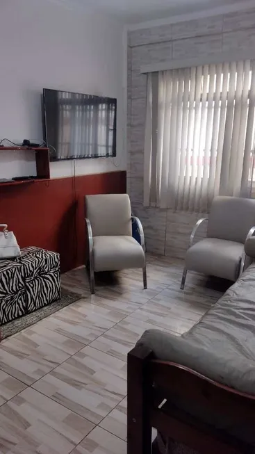 Foto 1 de Apartamento com 1 Quarto à venda, 58m² em Canto do Forte, Praia Grande