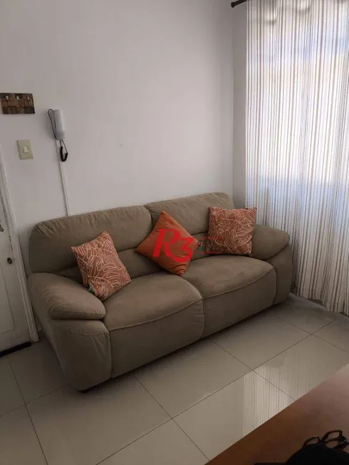 Foto 1 de Apartamento com 1 Quarto para venda ou aluguel, 40m² em Vila Valença, São Vicente