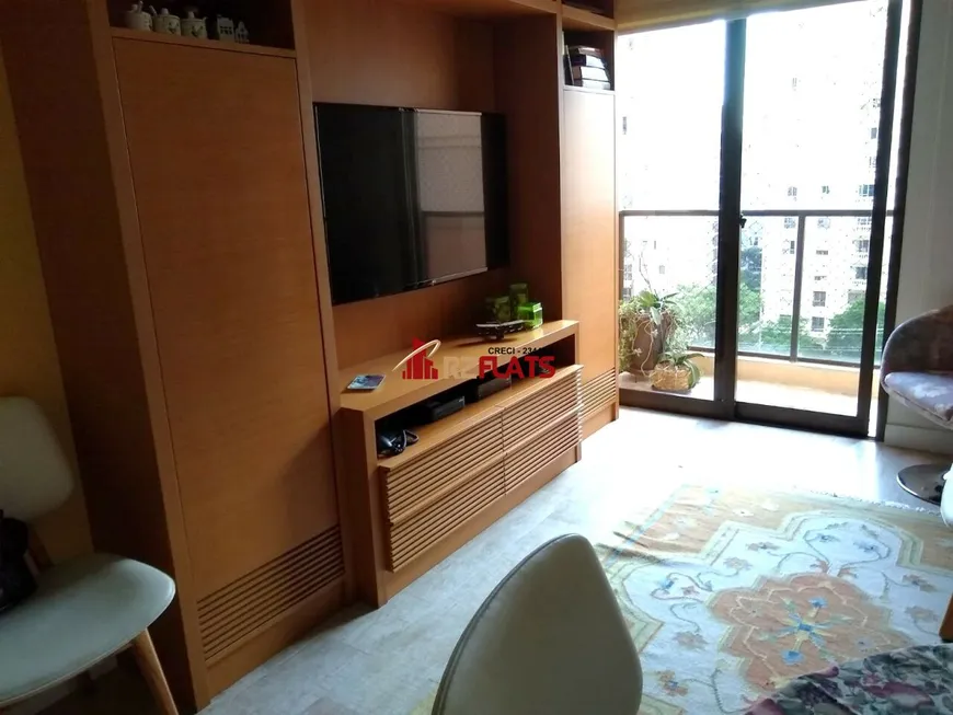 Foto 1 de Flat com 1 Quarto à venda, 45m² em Jardim Paulista, São Paulo