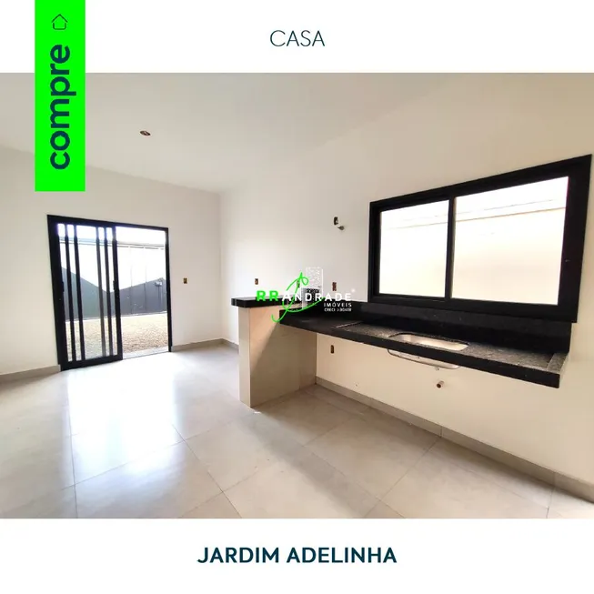 Foto 1 de Casa com 2 Quartos à venda, 56m² em Jardim Adelinha, Franca