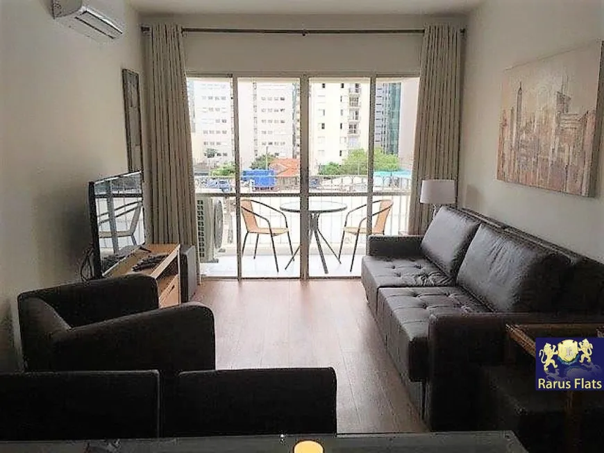 Foto 1 de Flat com 2 Quartos para alugar, 65m² em Itaim Bibi, São Paulo