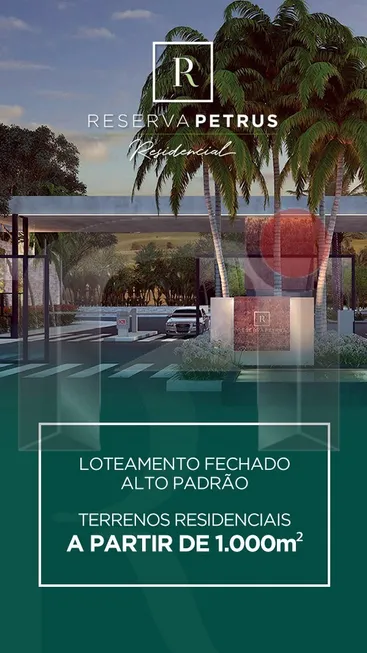 Foto 1 de Lote/Terreno à venda, 1000m² em Reserva Petrus, Indaiatuba