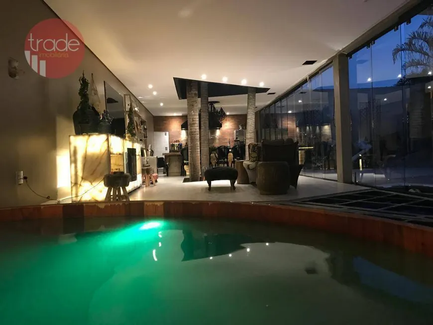Foto 1 de Casa de Condomínio com 5 Quartos à venda, 750m² em Bonfim Paulista, Ribeirão Preto