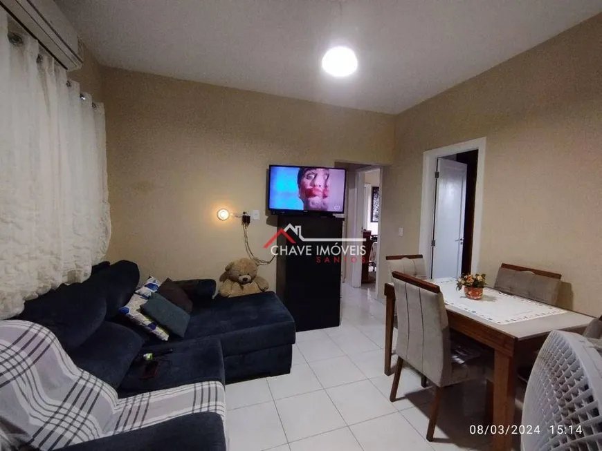 Foto 1 de Apartamento com 2 Quartos para venda ou aluguel, 80m² em Ponta da Praia, Santos