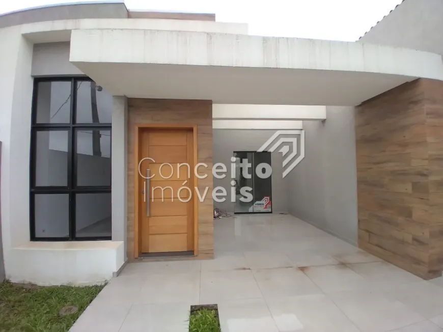 Foto 1 de Casa com 3 Quartos à venda, 85m² em Uvaranas, Ponta Grossa