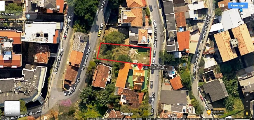 Foto 1 de Lote/Terreno à venda, 435m² em Santa Teresa, Rio de Janeiro