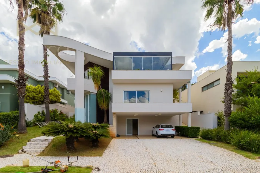 Foto 1 de Casa de Condomínio com 4 Quartos para venda ou aluguel, 481m² em Alphaville Dom Pedro, Campinas