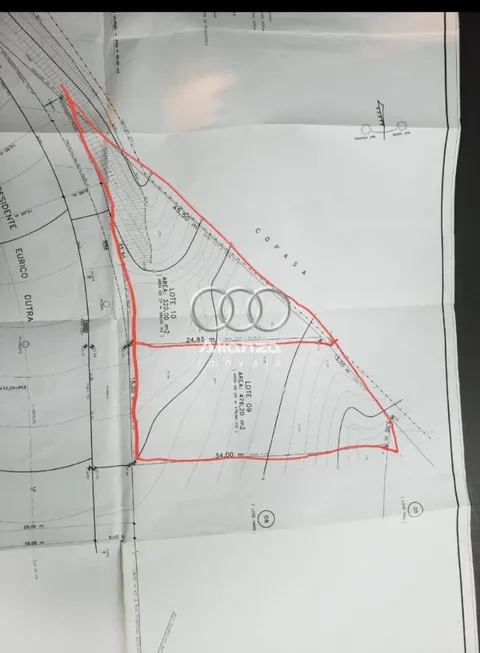 Foto 1 de Lote/Terreno à venda, 800m² em Belvedere, Belo Horizonte