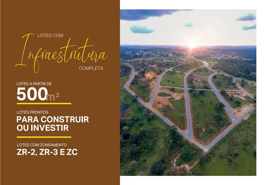 Foto 1 de Lote/Terreno à venda, 525m² em Flamboyant, Lagoa Santa