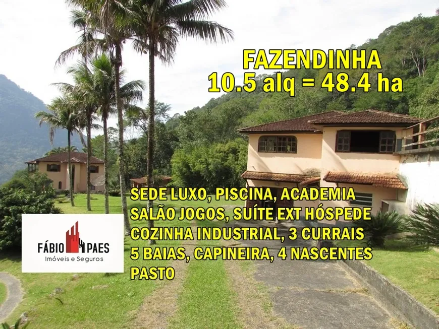 Foto 1 de Fazenda/Sítio com 9 Quartos à venda, 484929m² em Zona Rural, Casimiro de Abreu