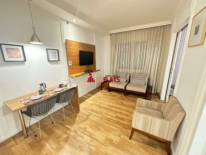 Foto 1 de Flat com 1 Quarto à venda, 32m² em Jardim Paulista, São Paulo