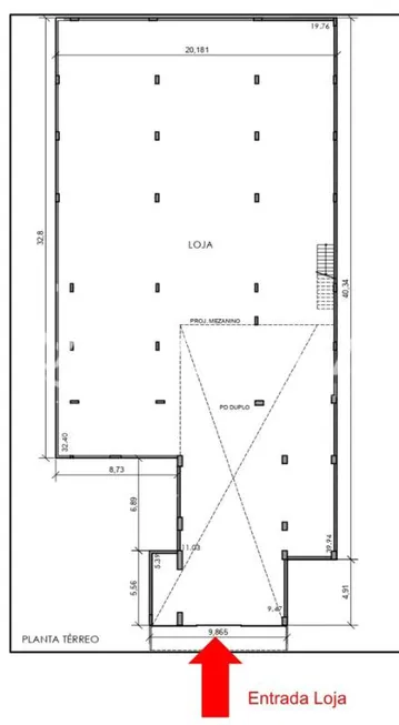 Foto 1 de Ponto Comercial para venda ou aluguel, 1329m² em Cerqueira César, São Paulo