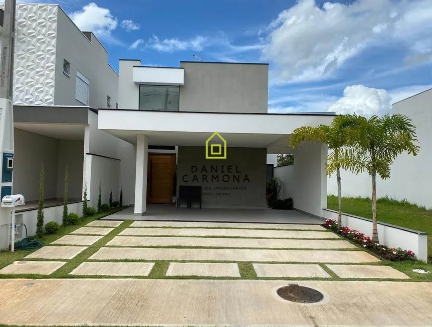 Foto 1 de Casa de Condomínio com 3 Quartos à venda, 167m² em Condominio Jardim Brescia, Indaiatuba