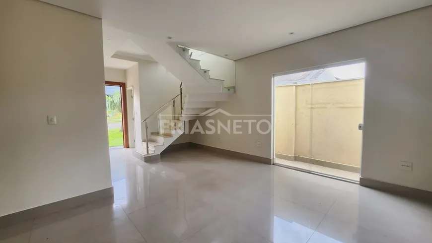 Foto 1 de Casa de Condomínio com 3 Quartos à venda, 203m² em TERRAS DE PIRACICABA, Piracicaba