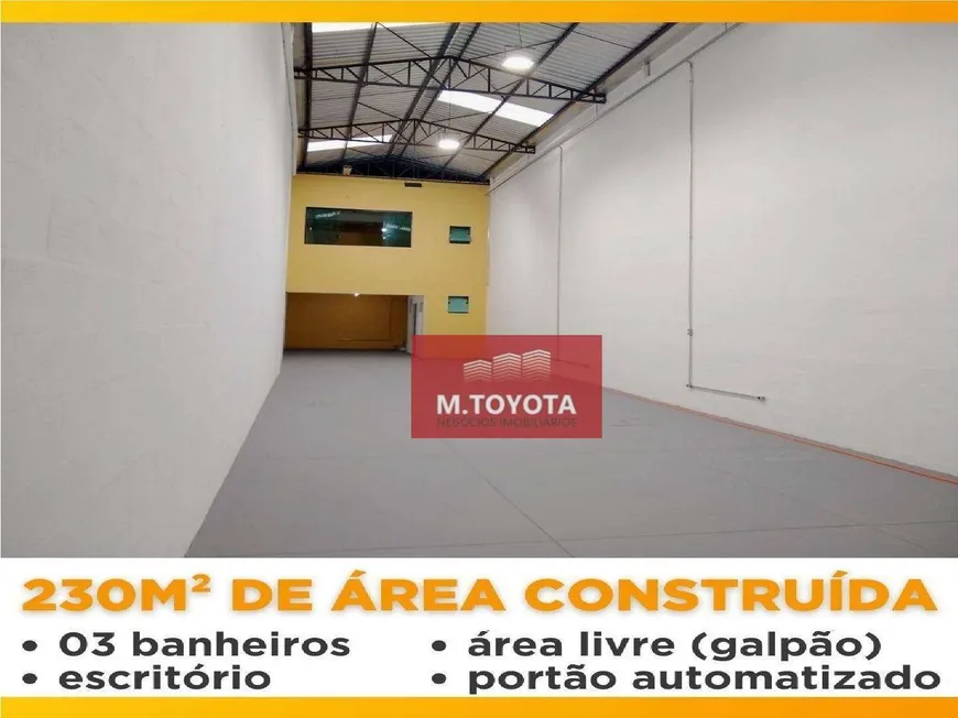 Foto 1 de Galpão/Depósito/Armazém para alugar, 230m² em Ponte Grande, Guarulhos