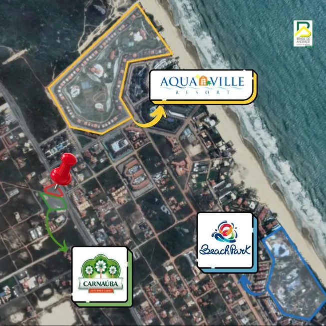 Foto 1 de para alugar, 1950m² em Centro, Aquiraz