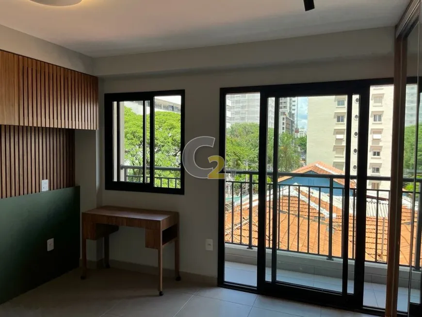 Foto 1 de Apartamento com 1 Quarto para alugar, 26m² em Pacaembu, São Paulo
