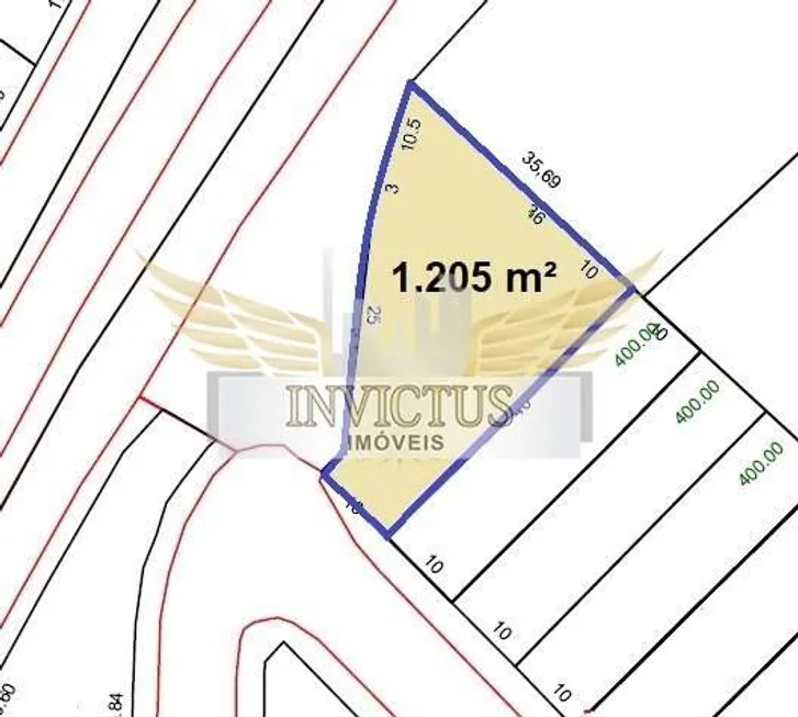 Foto 1 de Lote/Terreno à venda, 1205m² em Paraiso, Santo André