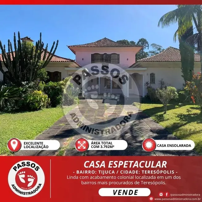 Foto 1 de Casa com 4 Quartos à venda, 3792m² em Bom Retiro, Teresópolis
