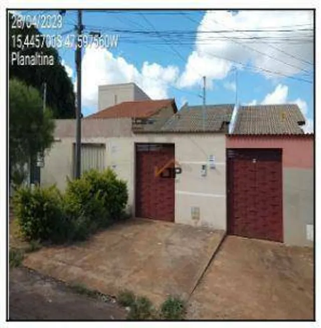 Foto 1 de Casa com 2 Quartos à venda, 78m² em Setor Norte, Planaltina