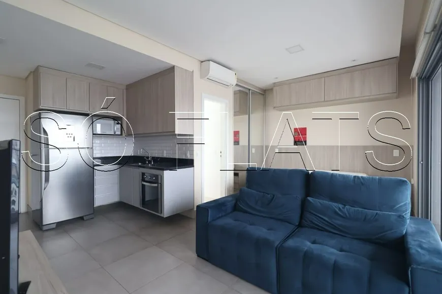 Foto 1 de Apartamento com 1 Quarto para alugar, 44m² em Moema, São Paulo