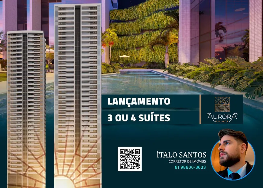 Foto 1 de Apartamento com 3 Quartos à venda, 122m² em Boa Vista, Recife
