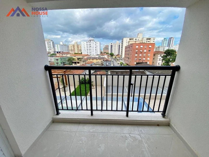 Foto 1 de Apartamento com 2 Quartos à venda, 62m² em Marapé, Santos