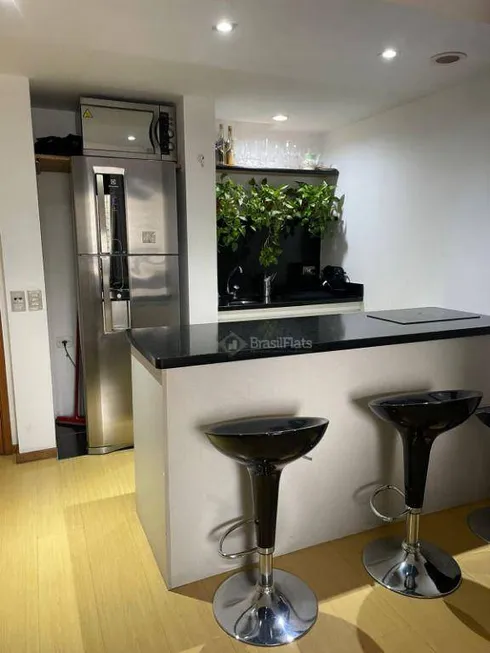 Foto 1 de Flat com 1 Quarto para alugar, 43m² em Pinheiros, São Paulo