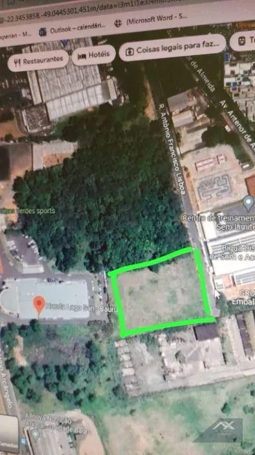 Foto 1 de Lote/Terreno à venda, 5812m² em Jardim Contorno, Bauru