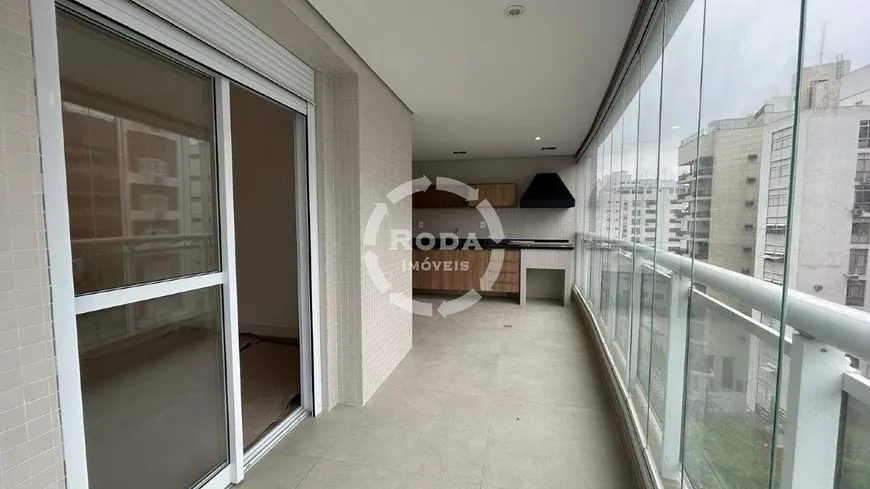 Foto 1 de Apartamento com 3 Quartos para alugar, 134m² em Boqueirão, Santos