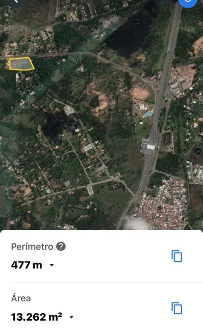 Foto 1 de Lote/Terreno à venda, 13000m² em Cascalheira, Camaçari