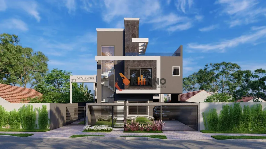 Foto 1 de Casa de Condomínio com 3 Quartos à venda, 168m² em Água Verde, Curitiba