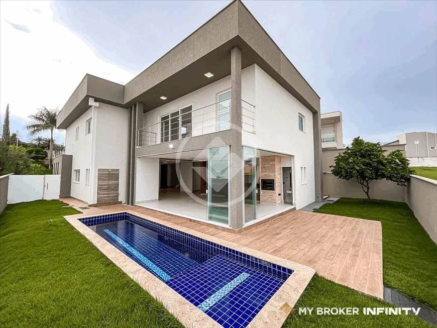Foto 1 de Casa de Condomínio com 5 Quartos à venda, 400m² em Residencial Alphaville Flamboyant, Goiânia