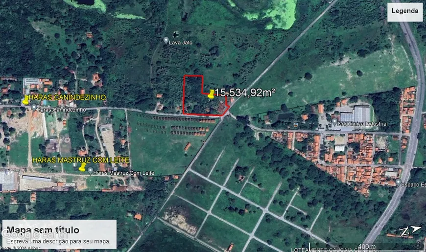 Foto 1 de Lote/Terreno à venda, 15534m² em Capuan, Caucaia