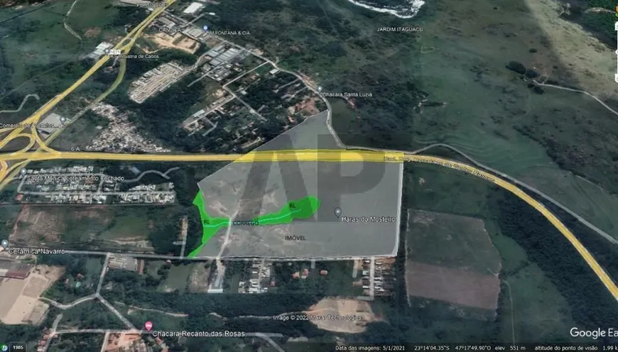 Foto 1 de Lote/Terreno à venda, 282699m² em Chácaras Primavera, Itu