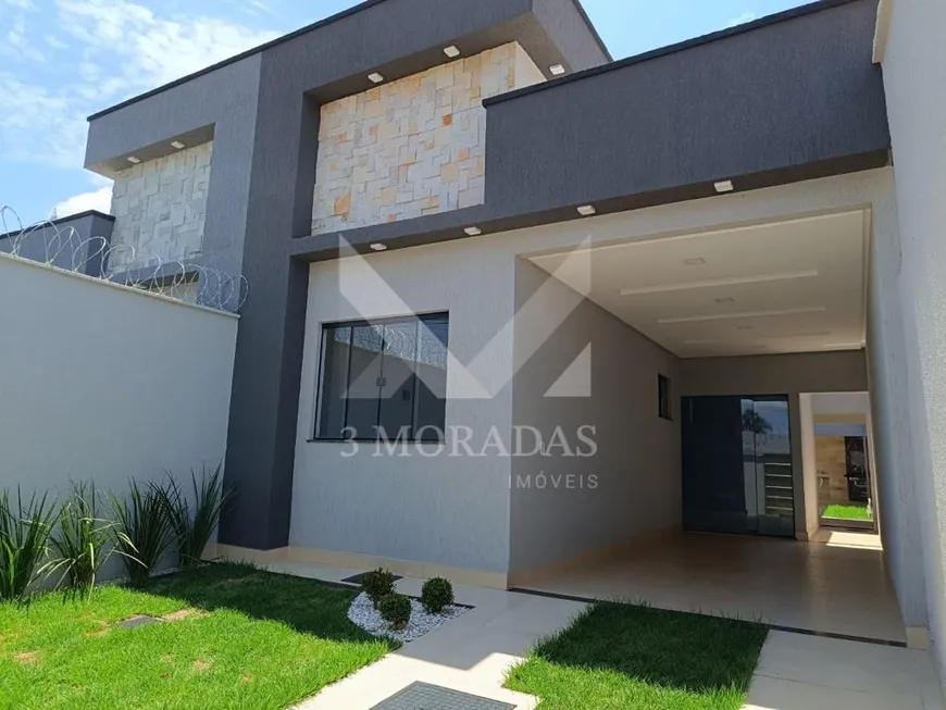 Foto 1 de Casa com 3 Quartos à venda, 117m² em Residencial Center Ville, Goiânia