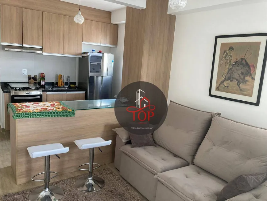 Foto 1 de Apartamento com 2 Quartos à venda, 54m² em Jardim, Santo André