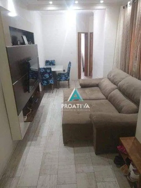 Foto 1 de Cobertura com 2 Quartos à venda, 102m² em Vila Tibirica, Santo André