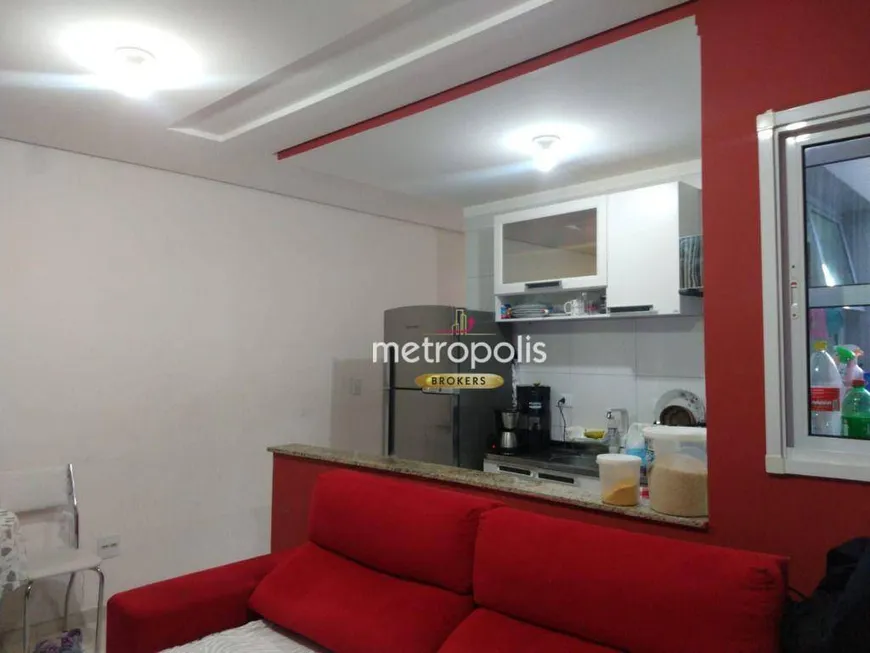 Foto 1 de Apartamento com 2 Quartos à venda, 50m² em Vila Linda, Santo André