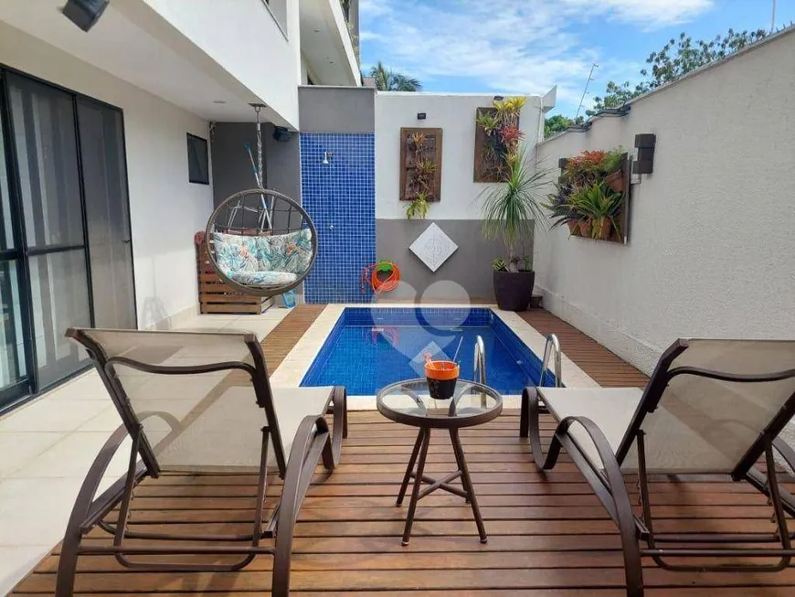 Foto 1 de Apartamento com 3 Quartos à venda, 125m² em Recreio Dos Bandeirantes, Rio de Janeiro