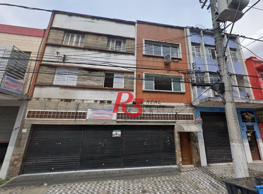 Foto 1 de Galpão/Depósito/Armazém à venda, 454m² em Vila Matias, Santos