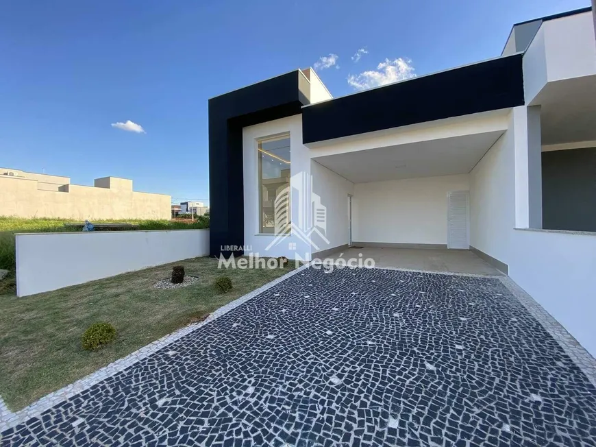 Foto 1 de Casa com 3 Quartos à venda, 134m² em Vila Monte Alegre, Paulínia