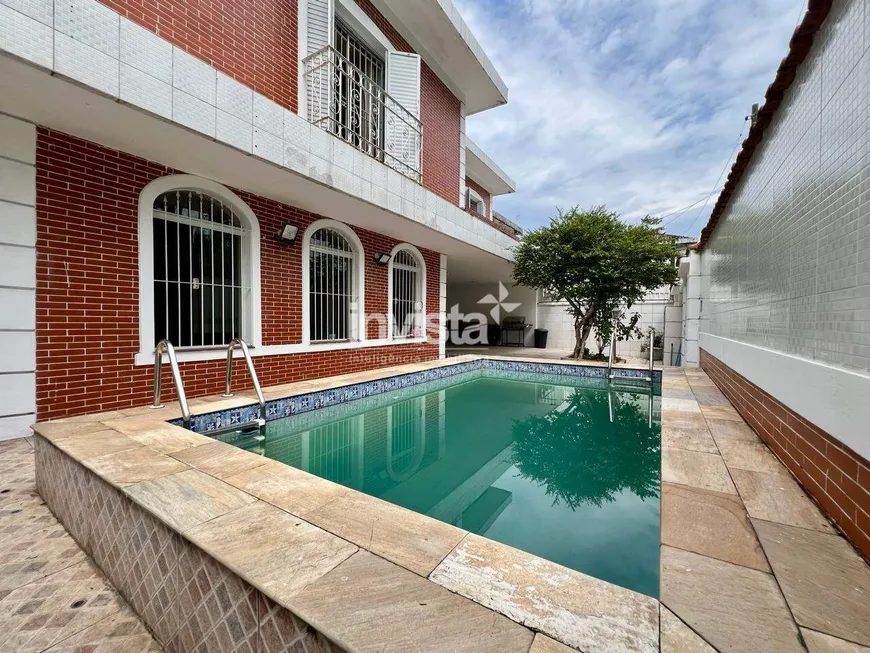 Foto 1 de Casa com 4 Quartos à venda, 220m² em Vila Belmiro, Santos