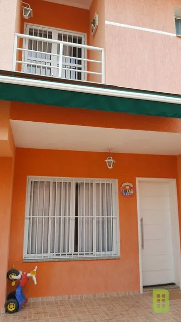 Foto 1 de Casa de Condomínio com 3 Quartos à venda, 140m² em Campestre, Santo André